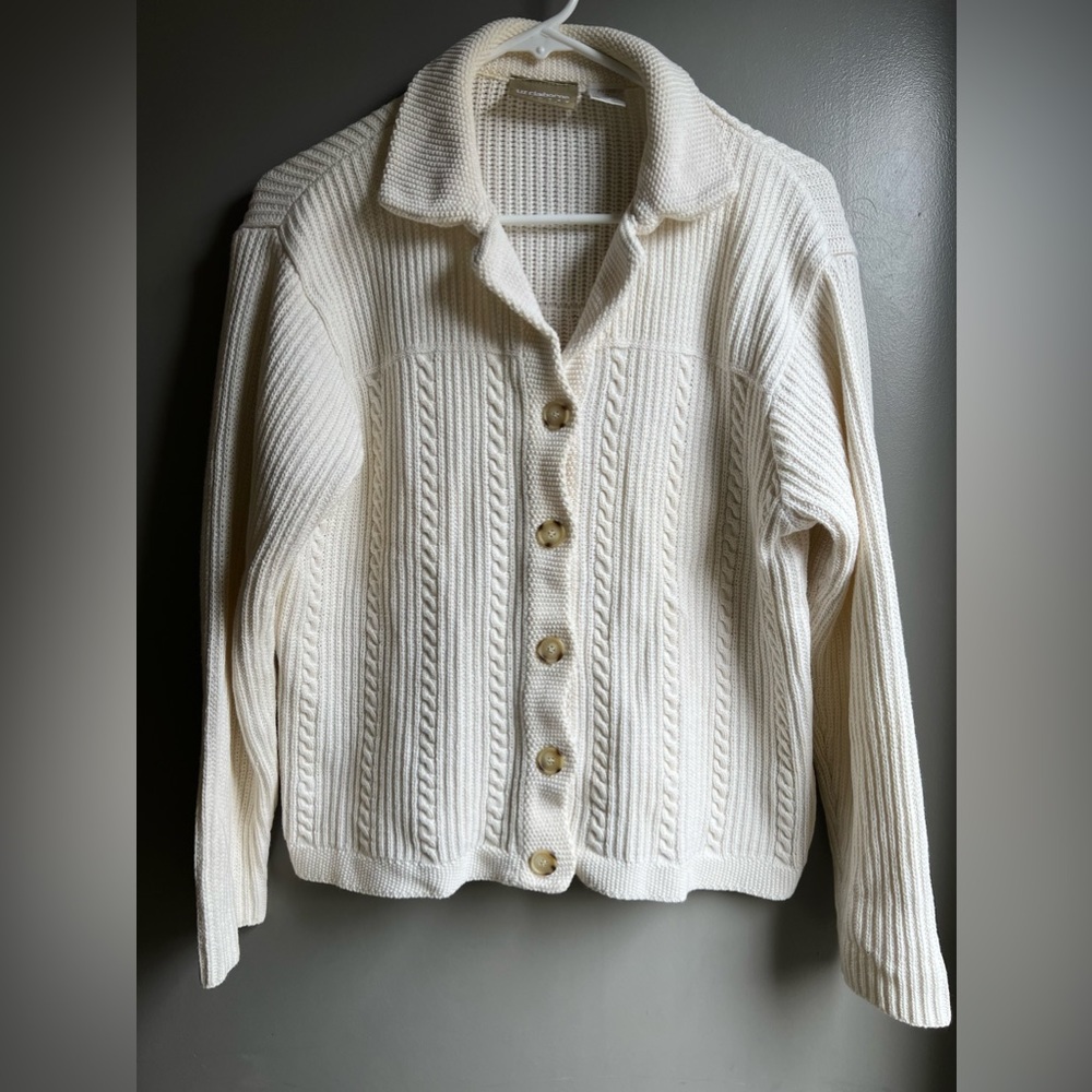 SOLD | Vintage Liz Claiborne chunky cardigan